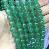 Natural Stone Round Jades Agates Spacer Beads 4-12mm