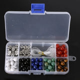 DIY Beads Kit Buddha Skull Elastic String for Bangles Bracelet
