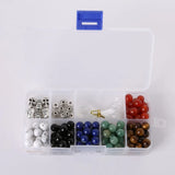 DIY Beads Kit Buddha Skull Elastic String for Bangles Bracelet