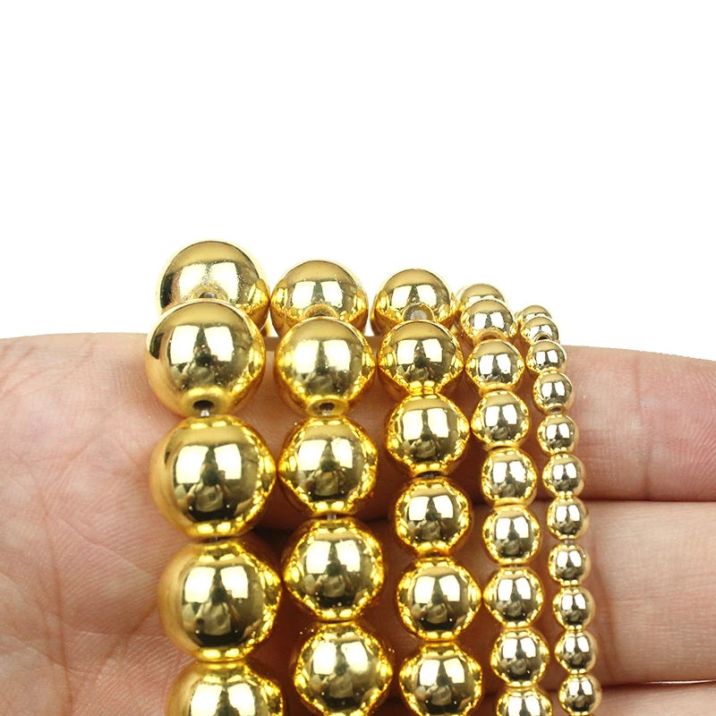 Natural Stone Round Hematite Beads 2/3/4/6/8/10/12mm Loose Beads Ball