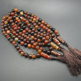 12mm Stone 33 Beads Muslim Tasbih Allah Rosary Bracelet with Tassel
