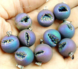 Titanium Crystal Tooth Beads for DIY Jewelry Making