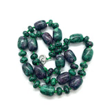 18" Natural Stone Semi-precious Beads Necklace