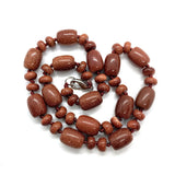 18" Natural Stone Semi-precious Beads Necklace