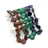 Tiger's Eye Stone Bead Necklace, 18 Inches