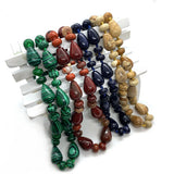Natural Stone Semi-precious Stones 10x14mm Drop Beads Ladies Necklace