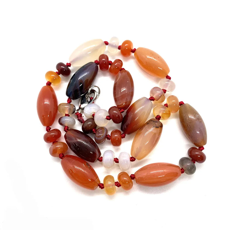 Natural Stone Semi-precious Stones Necklace 18 Inches