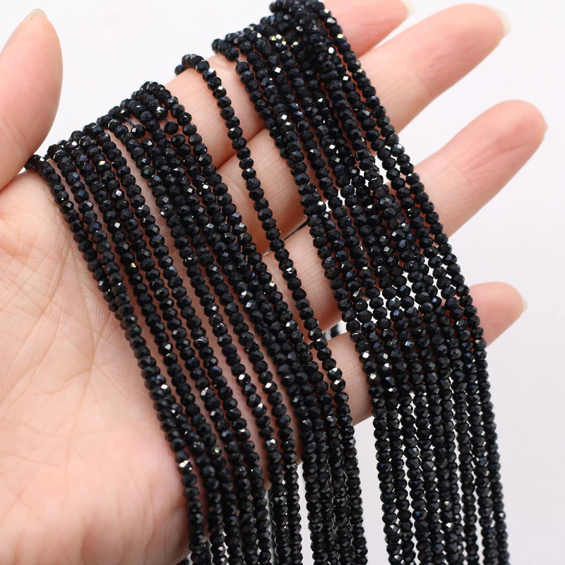 Faceted Spinel Natural Stone Beads for Jewelry Making