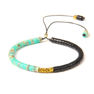 Natural Stone Shoushan Bracelets Tiger Eye Agates Beaded Bracelet