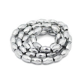 Silver Hematite Spacer Beads 3/4/5/6MM for DIY Jewelry Making