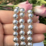 Natural Stone Hematite Bead Spacer Beads for Jewelry Making DIY 4/6/8/10mm
