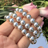 Natural Stone Hematite Bead Spacer Beads for Jewelry Making DIY 4/6/8/10mm