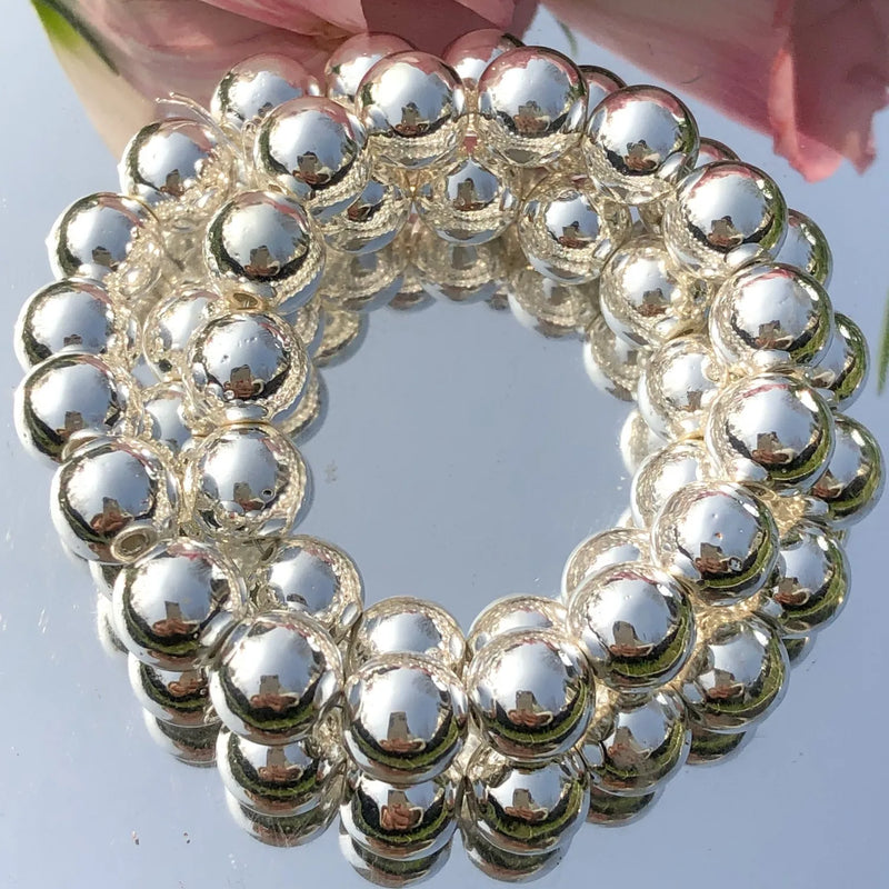 Natural Stone Hematite Bead Spacer Beads for Jewelry Making DIY 4/6/8/10mm