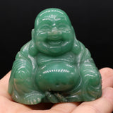 Natural Stone Small Decoration Happy Maitreya Buddha Ornament