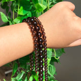 Smoky Quartz Crystal Round Beads 4-12mm for Jewelry Making 15''