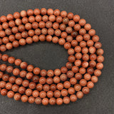 Smooth Sand Stone Beads for Bracelet Making