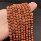 Smooth Sand Stone Beads for Bracelet Making