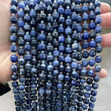 Sodalite Faceted Olive Shape Beads for Jewelry Making