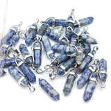 Sodalite Stone Pendant for Jewelry Making