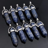 Sodalite Stone Pendant for Jewelry Making