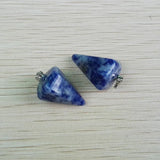 Sodalite Pendants Necklace for Jewelry Making 12pcs/lot