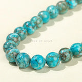 South African Turquoise Bead Round Loose Spacer Bead 6 8 10mm
