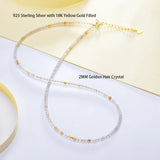 2MM Natural Stone Tourmaline Necklace