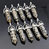 Natural Stone Pendant Set for Jewelry Making