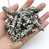 Natural Stone Pendant Set for Jewelry Making