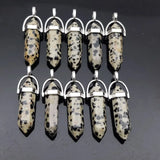 Natural Stone Pendant Set for Jewelry Making