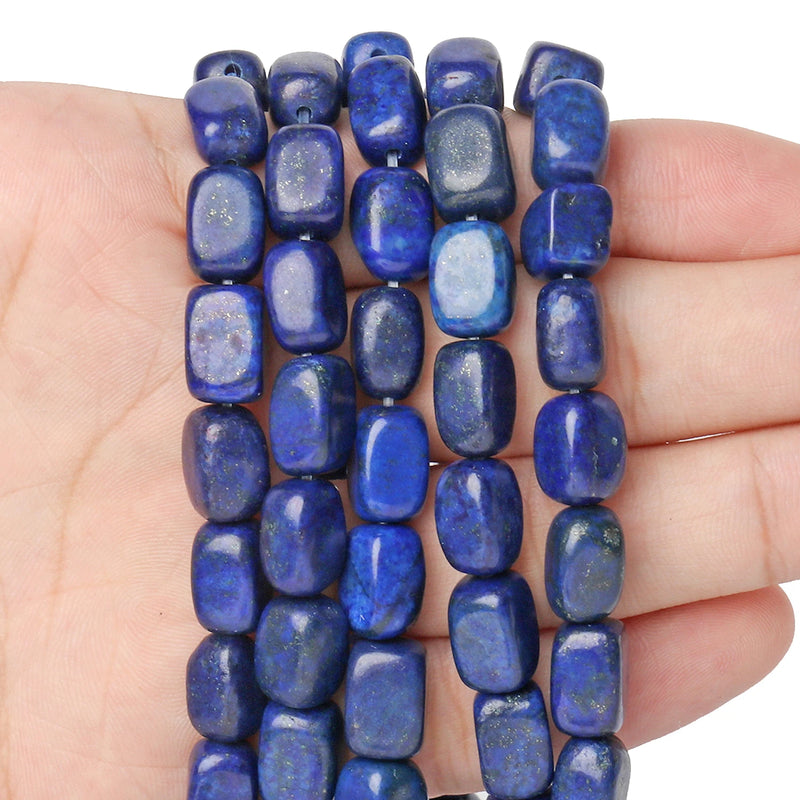Lapis Lazuli Beads Tube Shape Loose Beads 8x12mm