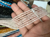 6mm Natural Stone Star Beads Quartz Hwlite Loose Gemstone DIY Jewelry