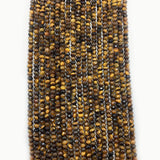 Tiger's Eye Beaded Jewelry Making DIY Necklace 15-inch