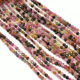 4mm Tourmaline Beaded Isolation Beads Jewelry Making DIY