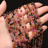 4mm Tourmaline Beaded Isolation Beads Jewelry Making DIY