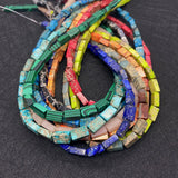 Natural Stone Turquoise Bead Necklace Pendant for DIY