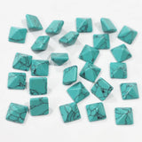 Natural Stone Turquoise Pyramid Aventurine Chakra Sandstone Ornament Home Statue