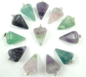 Natural Stone Charms Pendant for DIY Necklace Making