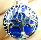 Tree of Life Natural Stone Pendant for Jewelry Making