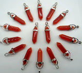Natural Stone Turquoise Quartz Pendant for Jewelry Making