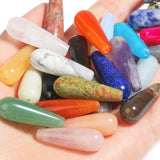 Natural Stone Water Drop Beads for Jewelry Making DIY Charms