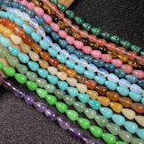 Water Drop Shape Agates Crystal Beads for Jewelry Making DIY