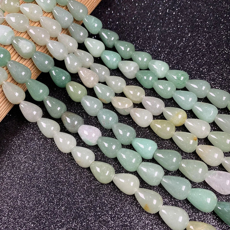 Water Drop Shape Agates Crystal Beads for Jewelry Making DIY