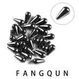 Hematite Water Drop Shape Beads 15*8mm 26pcs for DIY Jewelry Making