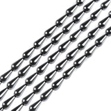 Hematite Water Drop Shape Beads 15*8mm 26pcs for DIY Jewelry Making