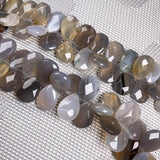 Water Drop Shape Faceted Crystal Loose Beads for Jewelry Making