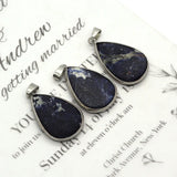 Natural Stone Water Drop Shape Pendants DIY Necklace Earrings Jewelry