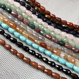 Agates Crystal Water Drop Faceted Beads for Jewelry Making
