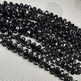 Natural Stone Water Drop Shape Faceted Crystal Semifinished Loose Beads