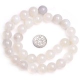 Natural Stone Agates Round Bead 15" Strand DIY Bracelet Necklace Loose Beads